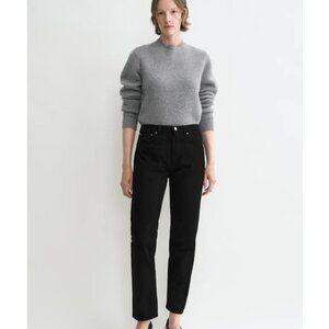 TOTEME Twisted seam denim black